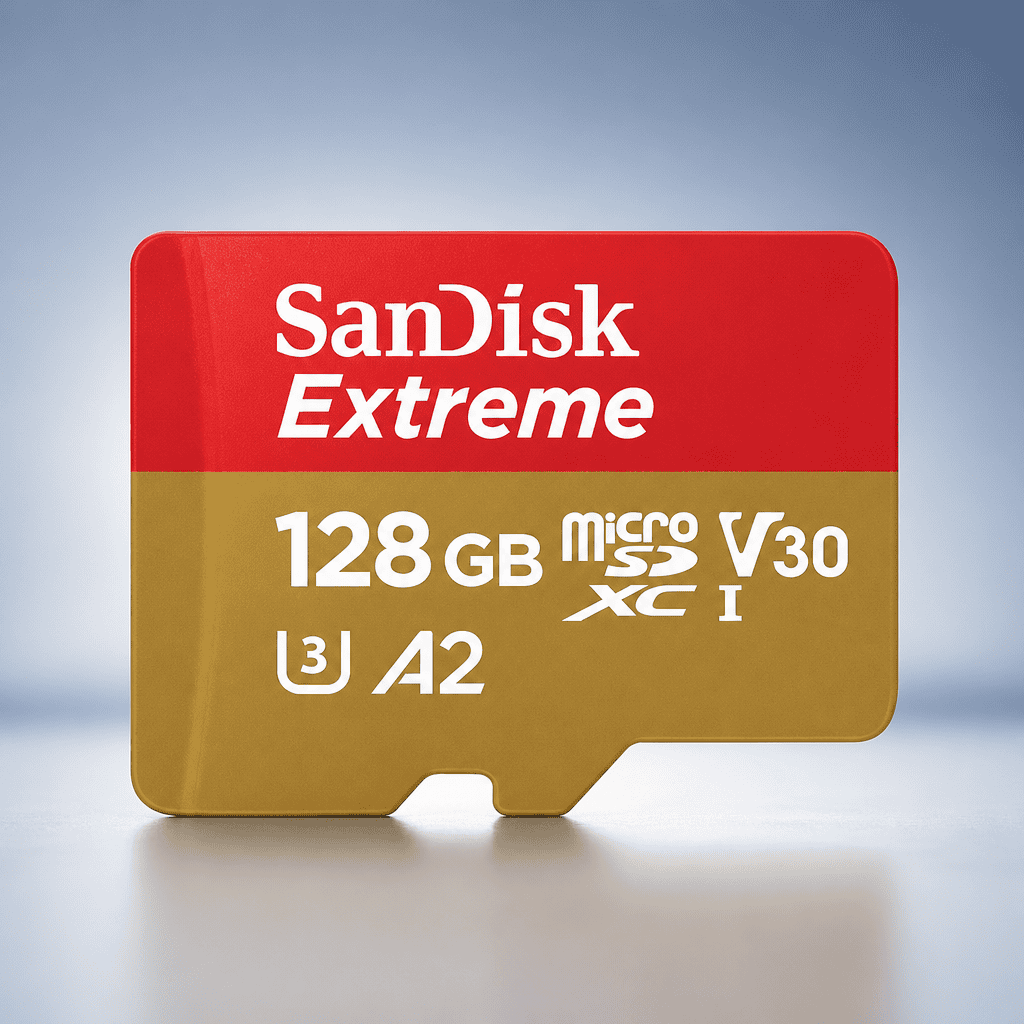 Best Micro Sd Cards SANDISK 128GB Extreme microSDXC UHS-I Memory Card with Adapter - C10, U3, V30, 4K, 5K, A2, Micro SD Card - SDSQXAA-128G-GN6MA