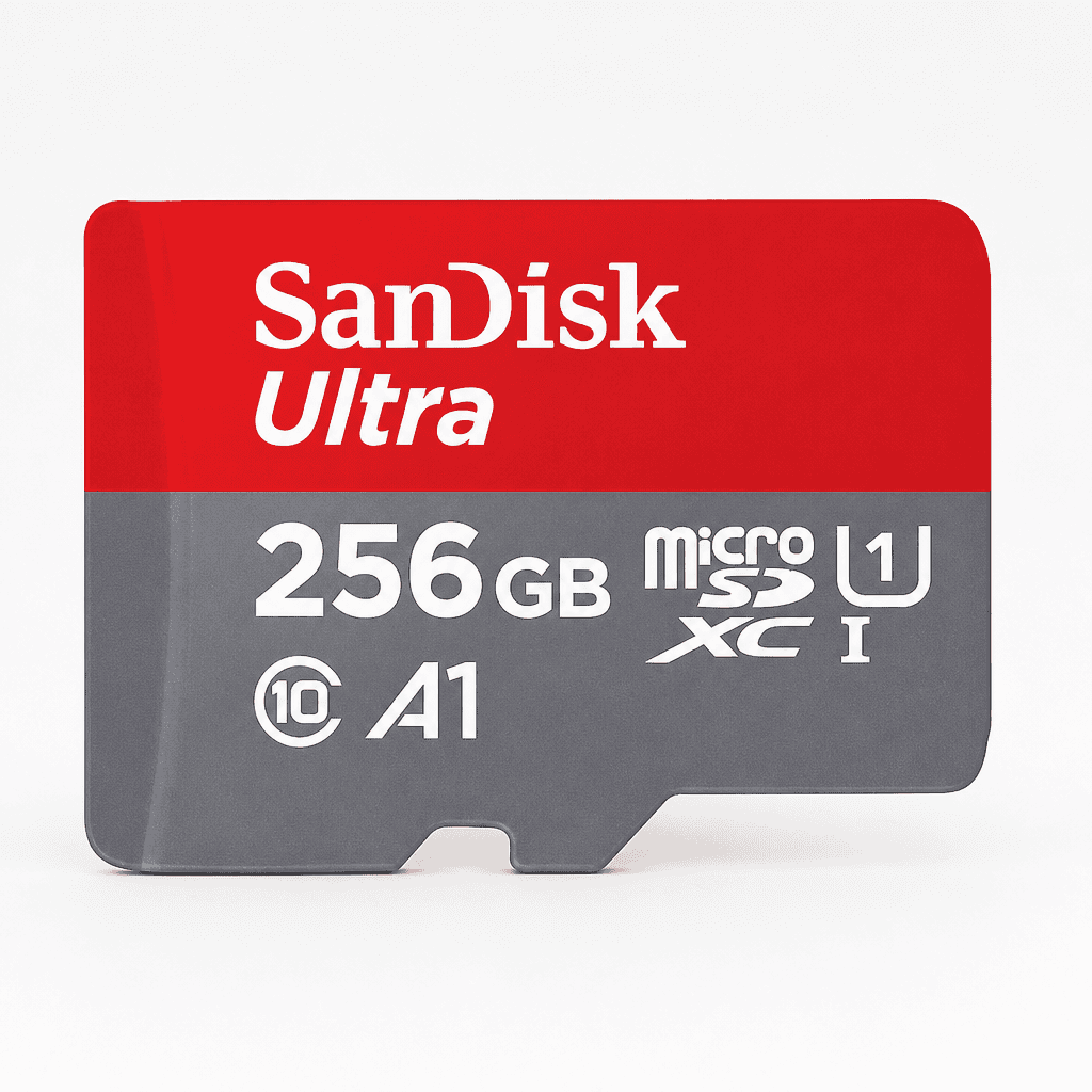 Best Micro Sd Cards SANDISK 256GB Ultra microSDXC UHS-I Memory Card with Adapter - Up to 150MB/s, C10, U1, Full HD, A1, MicroSD Card - SDSQUAC-256G-GN6MA